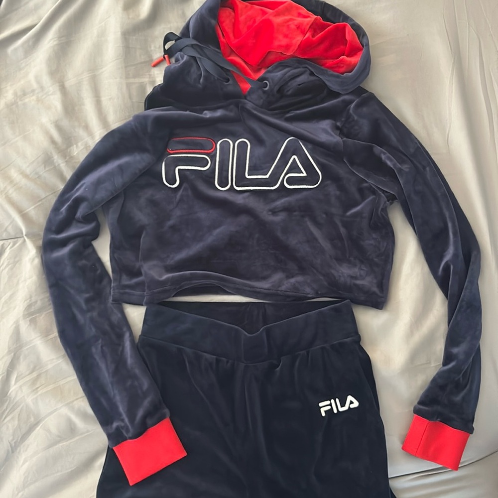 FILA Velour Tracksuit